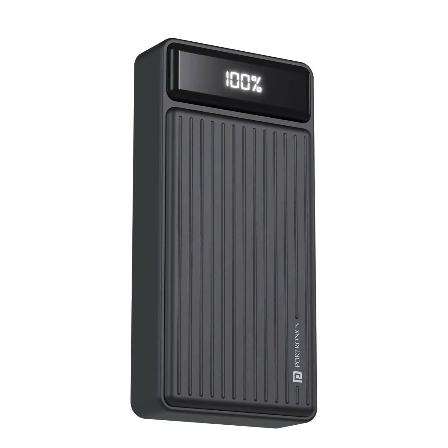 Portronics Luxcell B 20K 22.5 Watt High-Speed Charging Power Bank (Black)