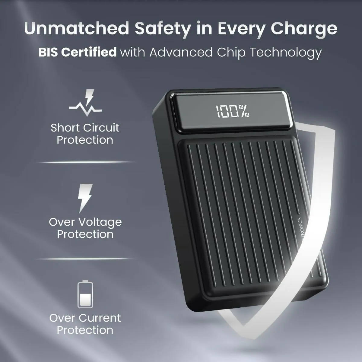 Portronics Luxcell Bind Mini 20K Power Bank
