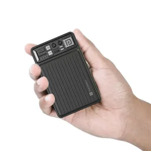 Portronics Luxcell Mini 10K Power Bank (Black)