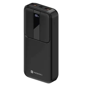 Portronics Power D 20k 20000 mAh Power Bank(Black)