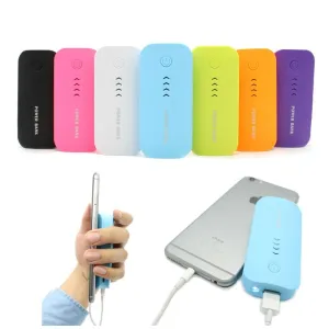 Power Bank 18650 5600mah Power Bank Extreme Power bank External Battery case Portable Charger for all phone