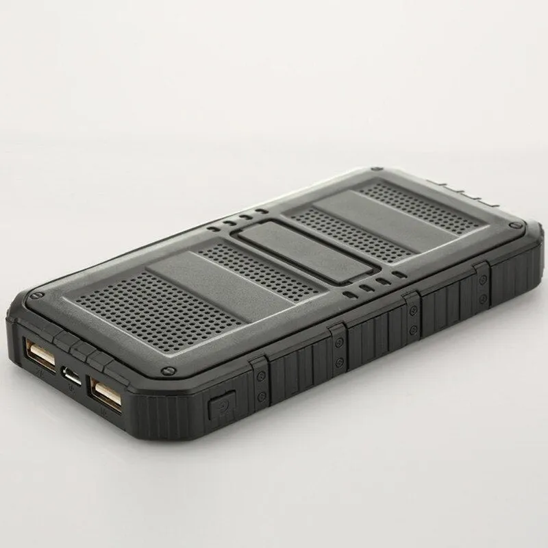 Power Bank 5000mAh Solar Powerbank Extreme Mobile Phone Pack With LED External Battery