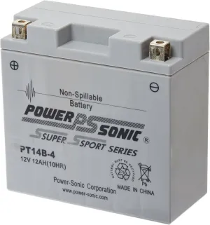 Power-Sonic (PT12B-4 Sealed Maintenance Free Powersport Battery