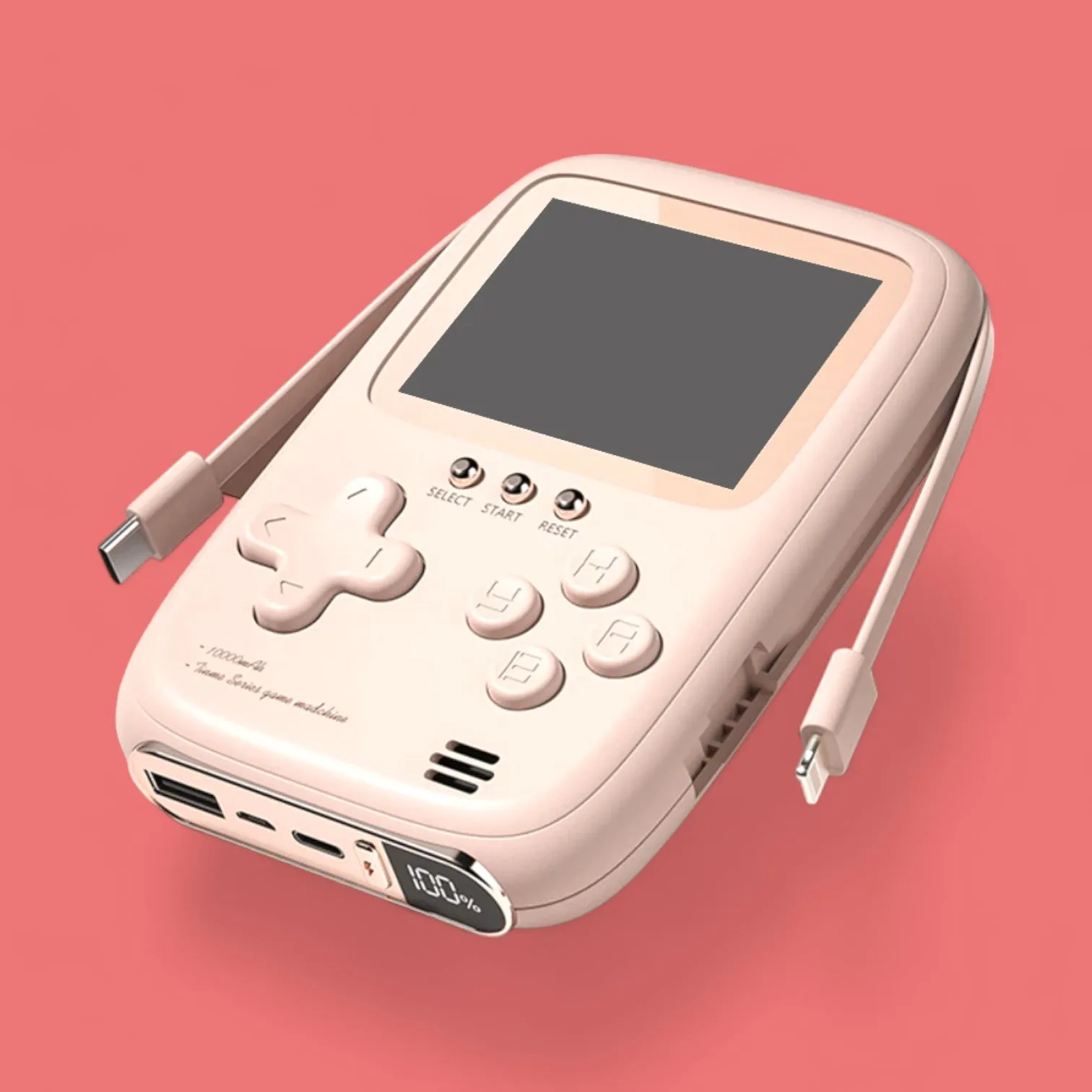PowerPlay Console Bank: 10,000mAh Power Bank & Retro Gaming Unit!