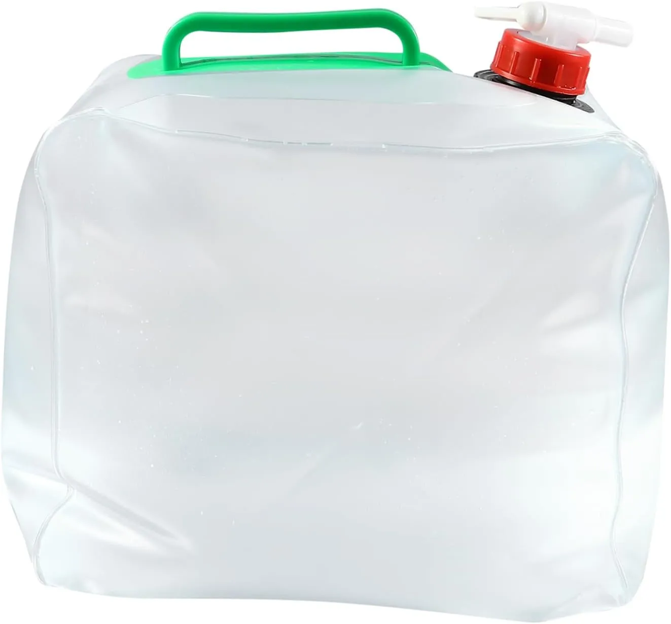 Practical Water Bag Set 2 Pack Collapsible Hydration Containers for Outdoor Adventures Easy to Clean Pvc for Camping Hiking and Emergencies