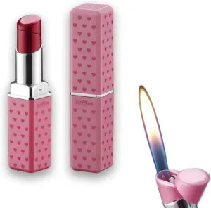 Pretty Cute Lighter Butane, Carving Soft Flame Lighter, Unique for Women Candles Gifts Camping BBQ (No Butane Fule) (02#)