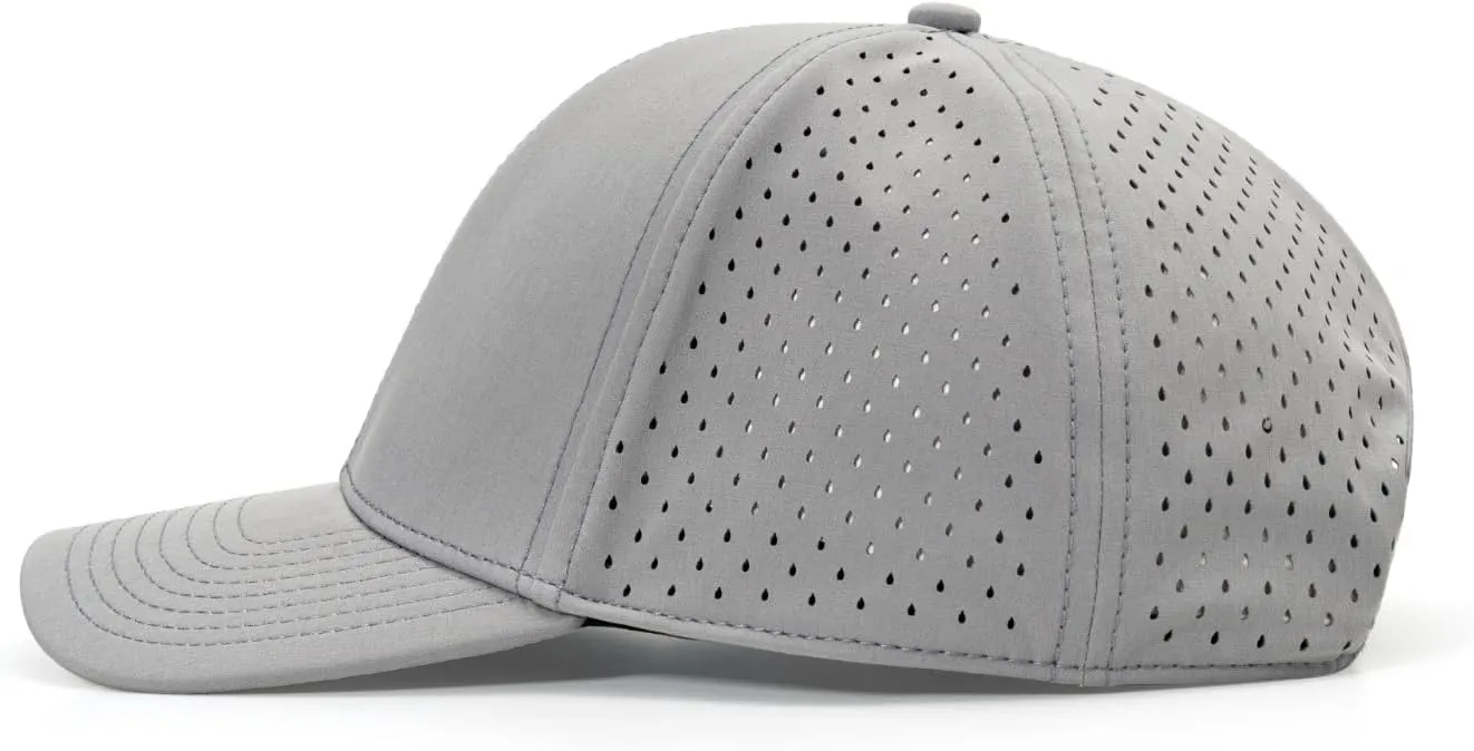 Quick-Dry Snapback Hats, 6-Panel Water-Resistant Mesh Baseball Caps for Men & Women, Golf, Running or Workouts