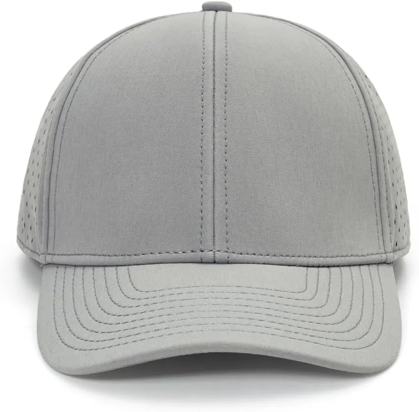 Quick-Dry Snapback Hats, 6-Panel Water-Resistant Mesh Baseball Caps for Men & Women, Golf, Running or Workouts