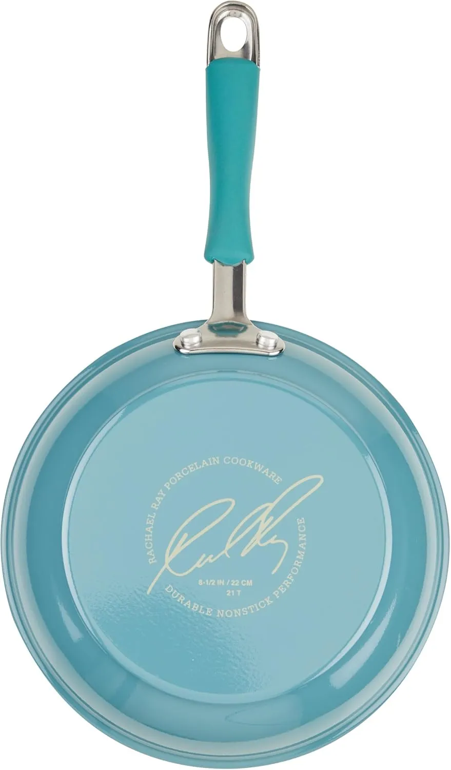 Rachael Ray Cook   Create Nonstick Frying Pan/Skillet, 8.5 Inch, Agave Blue