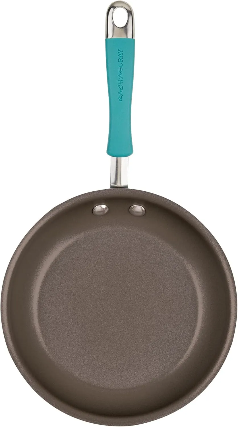 Rachael Ray Cook   Create Nonstick Frying Pan/Skillet, 8.5 Inch, Agave Blue