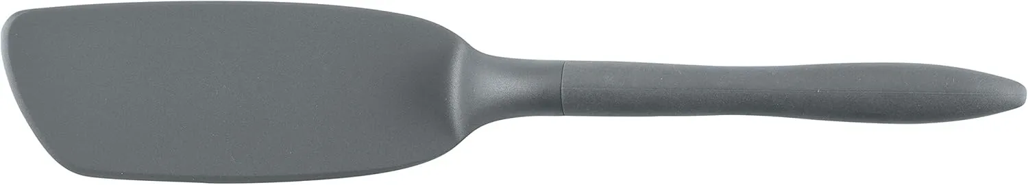 Rachael Ray Tools and Gadgets Lazy Crush & Chop, Flexi Turner, and Scraping Spoon Set / Cooking Utensils - 3 Piece, Gray