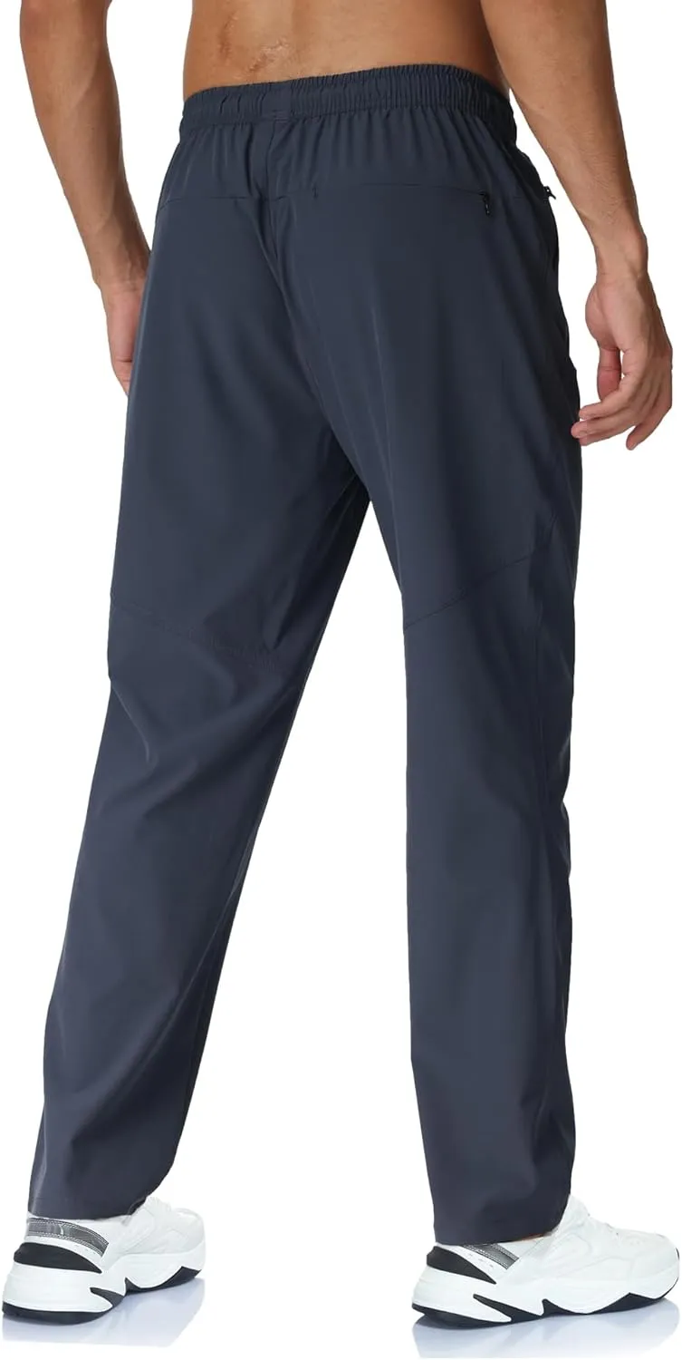 Rapoo Mens Lightweight Hiking Pants Quick Dry Stretch Joggers for Running Workout Casual