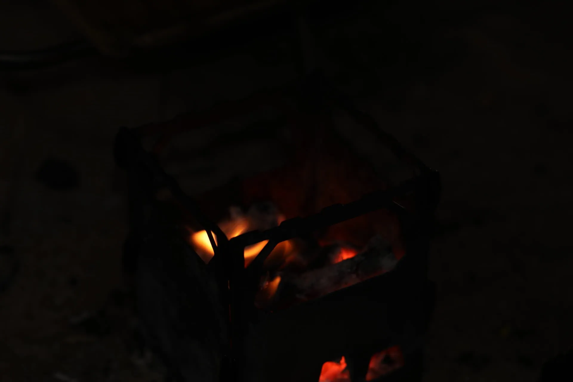 Réchaud à Bois et Grill en Titane
