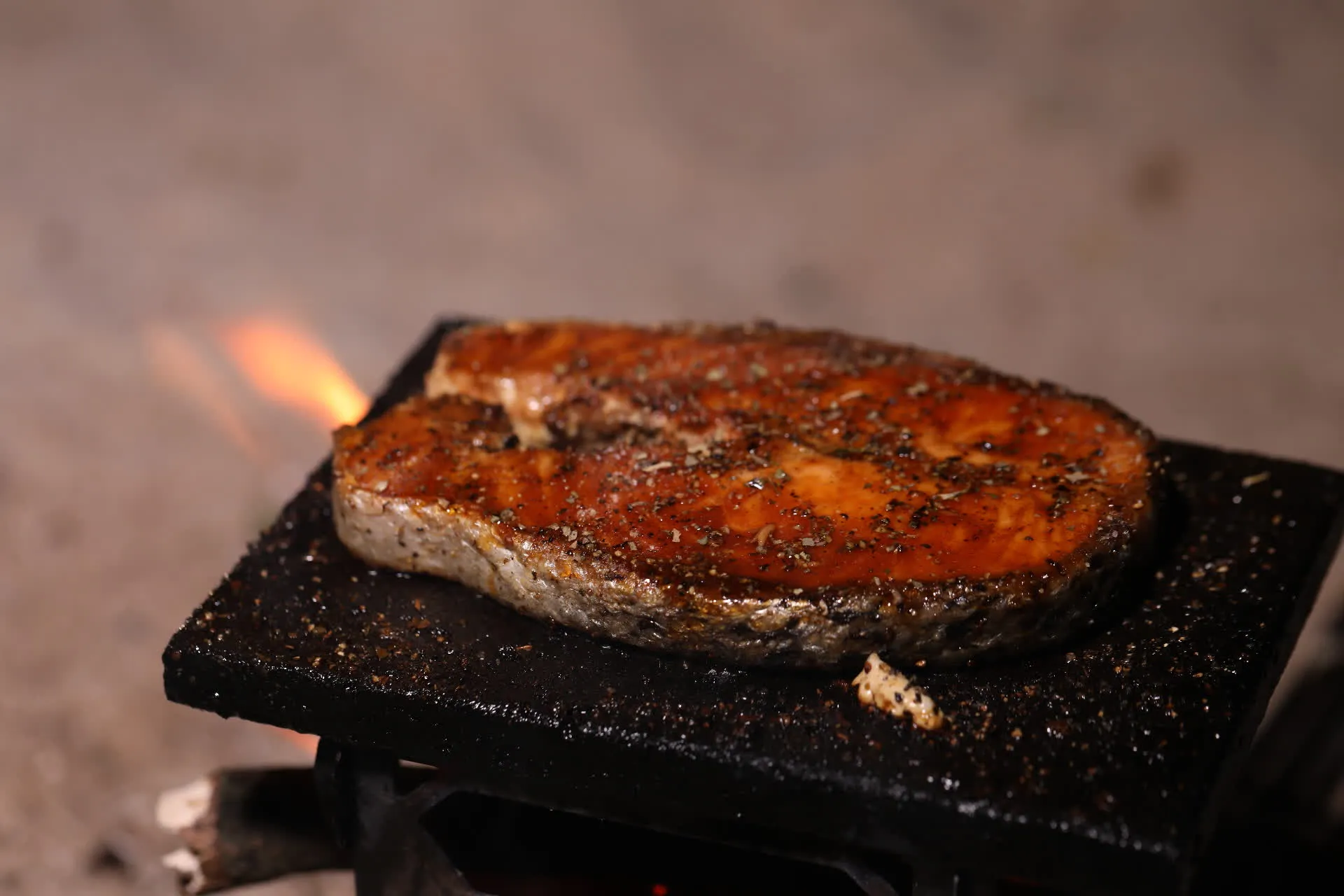 Réchaud à Bois et Grill en Titane