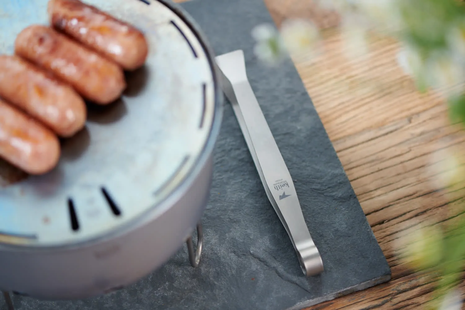 Réchaud à Bois et Grill en Titane