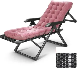 Recliner Chair Outdoor Sun Lawn Chair Lounge Chair Patio Folding Camping Chair Reclining Patio Chairs with Age omic Ideal Outdoor Recliners Be STYL