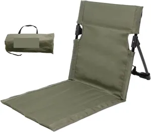 Recliner Portable Inflatable Camping Folding Cushion Leisure Chairs Outdoor Folding Chair Adjustable Fishing Picnic BBQ Beach Portable (Color : Black)