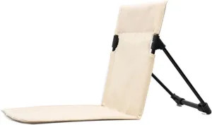 Recliner Portable Inflatable Camping Folding Cushion Leisure Chairs Outdoor Folding Chair Adjustable Fishing Picnic BBQ Beach Portable (Color : Cream Coloured)