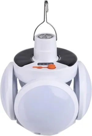 Remote Controlled Solar Powered Soccer Light - a Must-Have for Outdoor Camping! LED Energy-Saving Ultra Bright Lighting, Multi-Purpose