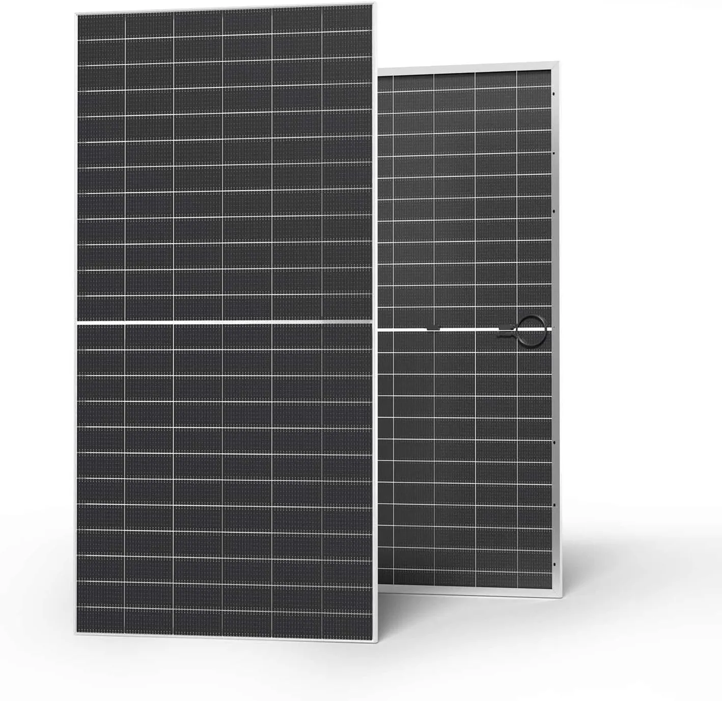 Renogy Bifacial 2Pcs 590 Watt N-Type Monocrystalline 12V 16BB Solar Panel,25% High Efficiency Solar Module for RV Home Farm Shed Trailer Camper Marine Off-Grid System