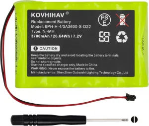 Replacement 6PH-H-4/3A3600-S-D22 Battery adt Alarm for ADT Impassa Wireless Alarm Systems