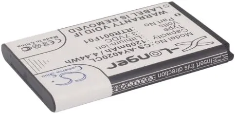 Replacement Battery Compatible with AGFEO DECT 60, DECT 60 IP 1200mAh/3.7V