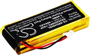 Replacement Battery Compatible with Schuberth C3 800mAh/3.7V