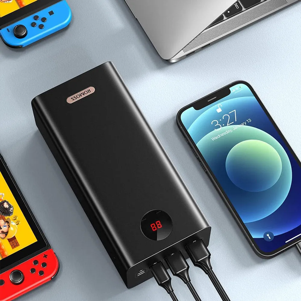 ROMOSS High-Capacity Power Bank 60000mAh 22.5W