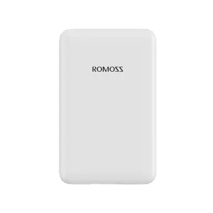 Romoss WSS05 5000mAh 20W Magnetic Wireless Fast Charging Mini Power Bank - White