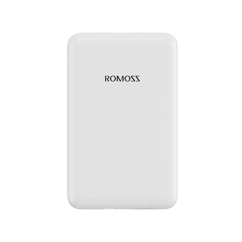 Romoss WSS05 5000mAh 20W Magnetic Wireless Fast Charging Mini Power Bank - White