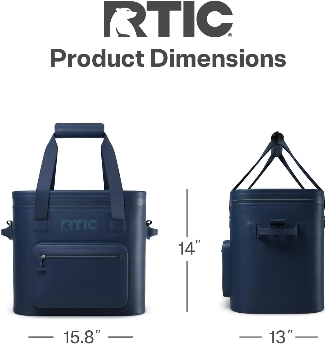RTIC 30 Can Ultra-Tough Soft Cooler Pro, Insulated, Waterproof, Leak Proof, Portable Floating Bag for Beverage, Drink, Lunch, Outdoor, Beach, Car,Camping, Picnic, Fishing, Boat