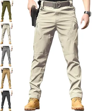 Rugstor Flexcamo - Tactical Waterproof Pants, Flexcamo Pants for Men,Lightweight Waterproof Quick Dry Tactical Pant