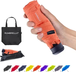 RUMBRELLA UV Travel Umbrella with Shopping Bag Mini Umbrella Fast Dry and Ultra Lightweight