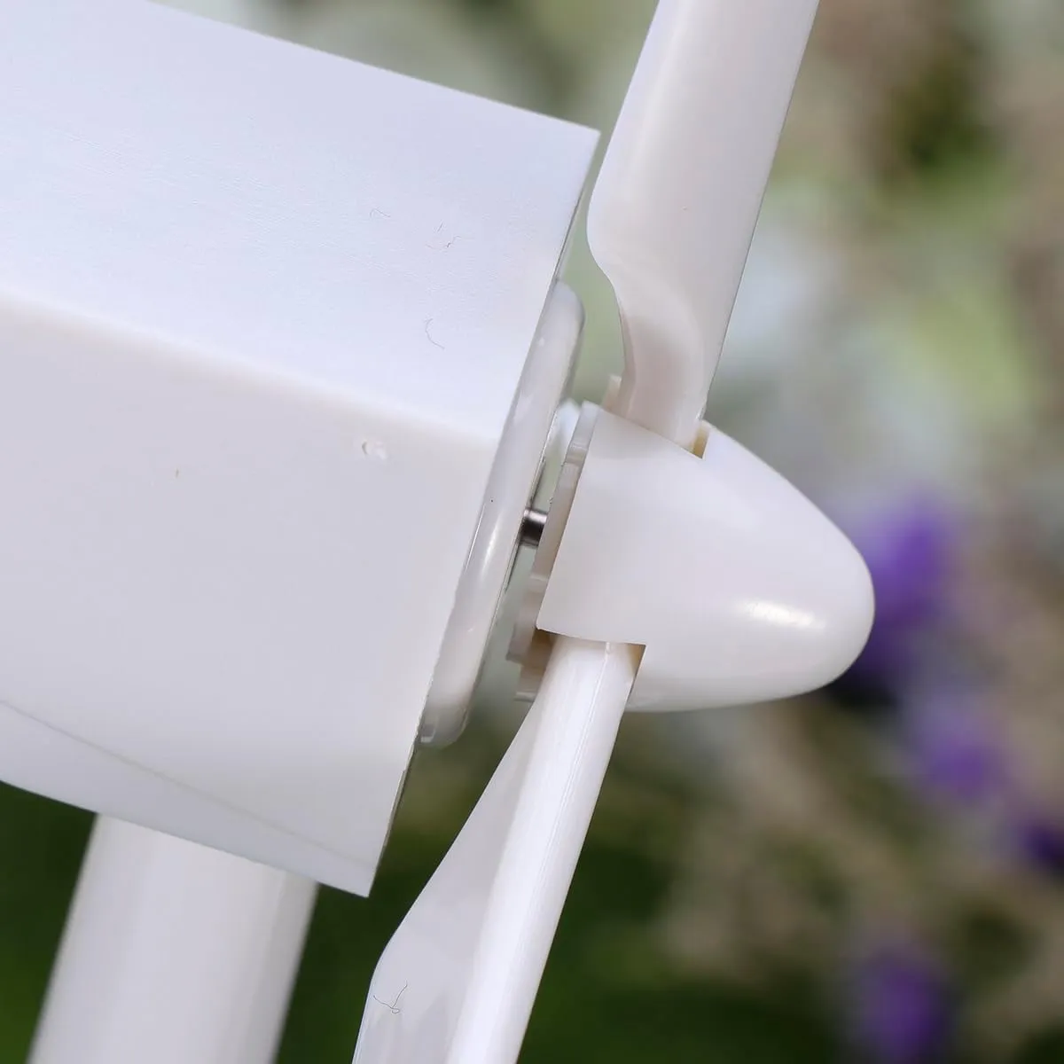 SAFIGLE 3pcs Solar Windmill Experiment：26cm Solar Powered Wind Turbine Model - Mini DIY Windmill Toy for Kids, Educational Abs Plastic Desktop Decor in White Wind Turbine Generator