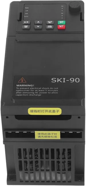 SAKO Variable Frequency Drive 3 Phase 4KW Universal RS485 Communication Heavy Duty Vector Frequency Converter AC380V