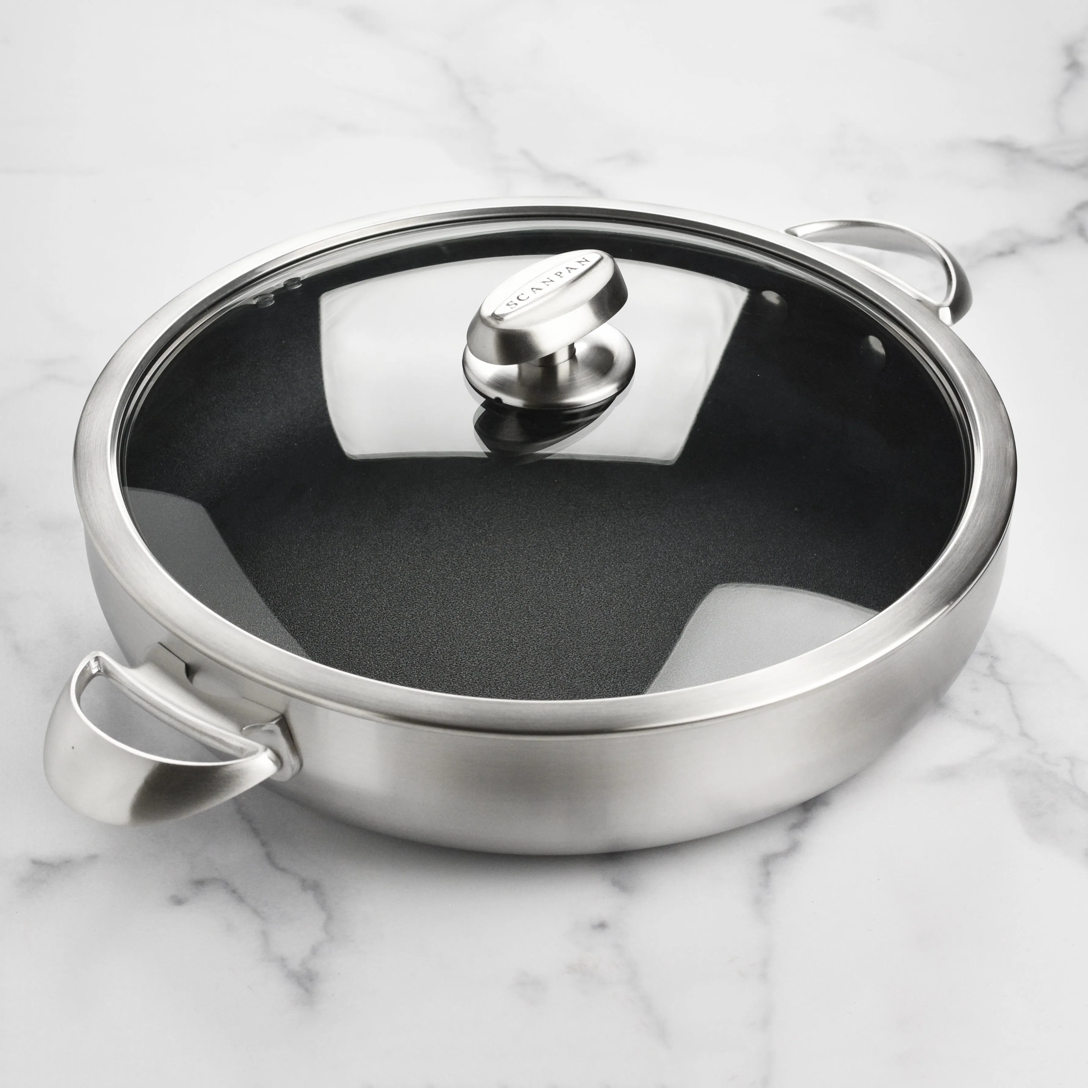Scanpan CX  5.5-quart Stainless Steel Nonstick Braiser