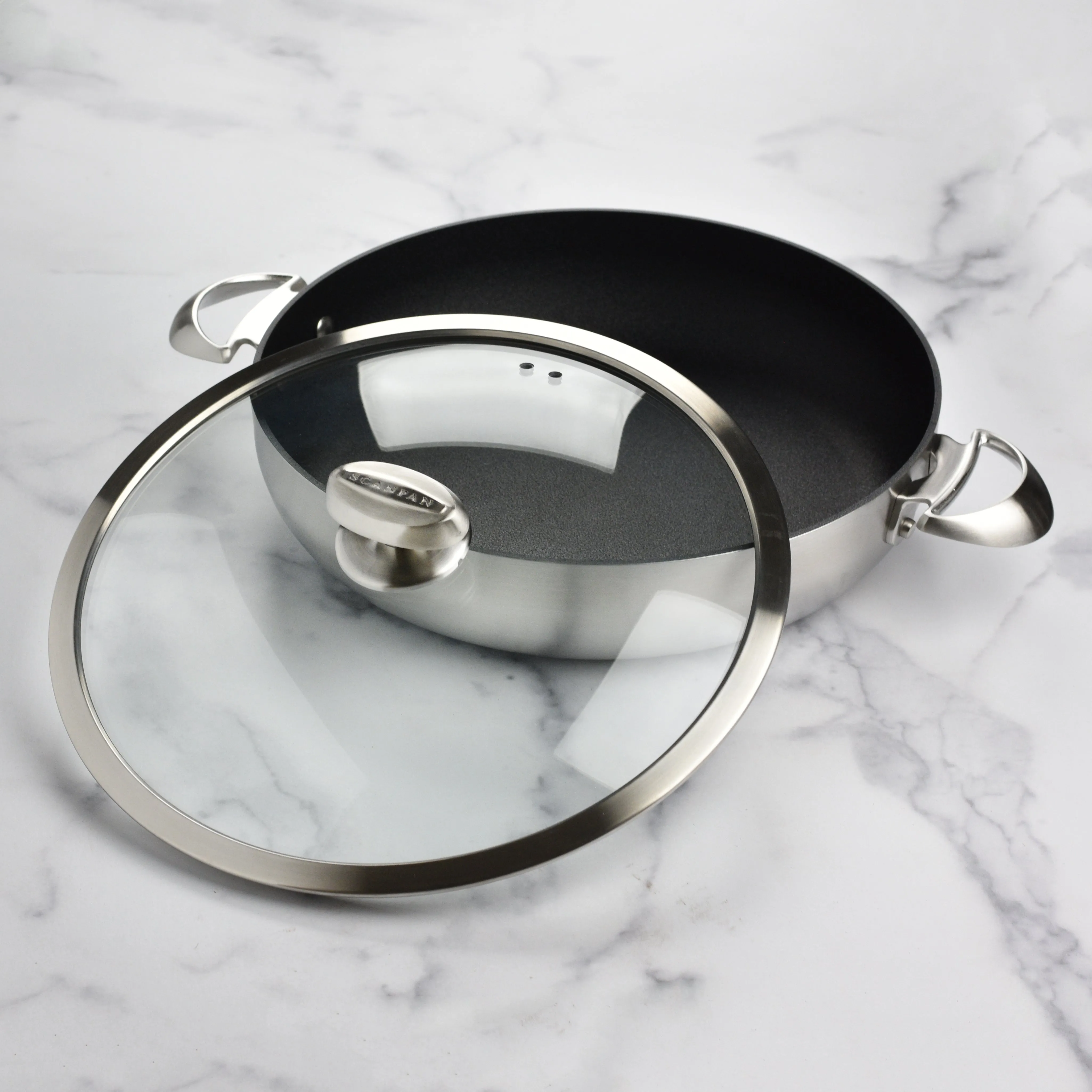 Scanpan CX  5.5-quart Stainless Steel Nonstick Braiser