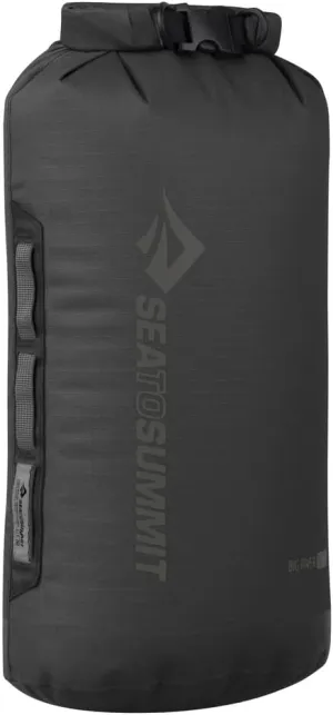 Sea to Summit Big River Dry Bag, Heavy-Duty Dry Storage, 13 Liter, Jet Black