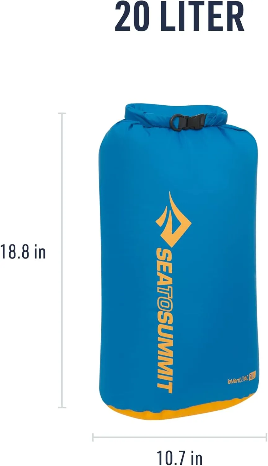 Sea to Summit eVac Dry Bag, Roll-Top Compression Sack