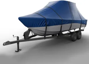 Seal Skin Covers T-Top Boat Cover, Waterproof & Heavy-Duty Cover for Center Console Boats, Fits 26' L & 108" W, UV & Fade Resistant, Secure Fit with Straps for All-Weather Protection