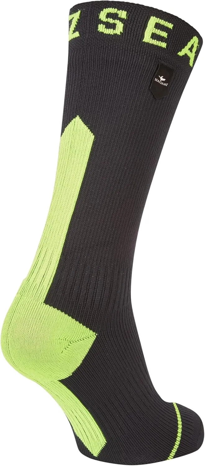 SEALSKINZ Women's Briston Waterproof All Weather Mid Length Sock with Hydrostop