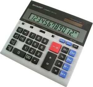 Sharp QS-2130 Twin Powered Display 12 Digit