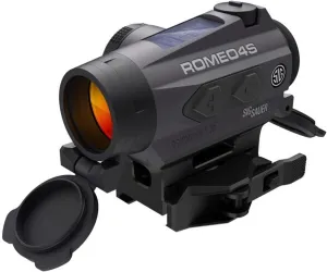 Sig Sauer ROMEO4S 1x 20 mm Tactical Solar Powered Shooting Targeting Waterproof Closed Red Dot Sight