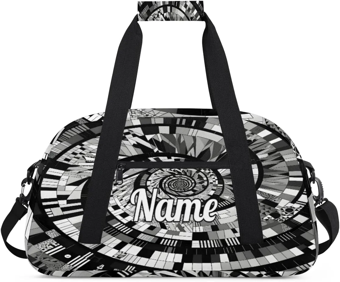 Singer Album Custom Sports Gym Bag Personalized Dance Bag Teens Travel Weekender Overnight Carry On Bag Boys Girls Waterproof