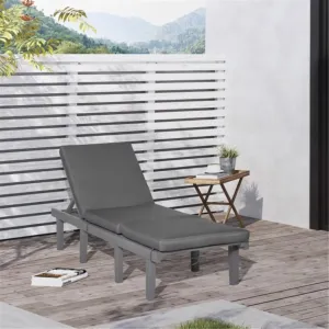 Single Beach Chair Outdoor Leisure Chair Folding Chair Camping Chair Reclining Chair Outdoor Scenery Chair, Suitable for Outdoor Camping