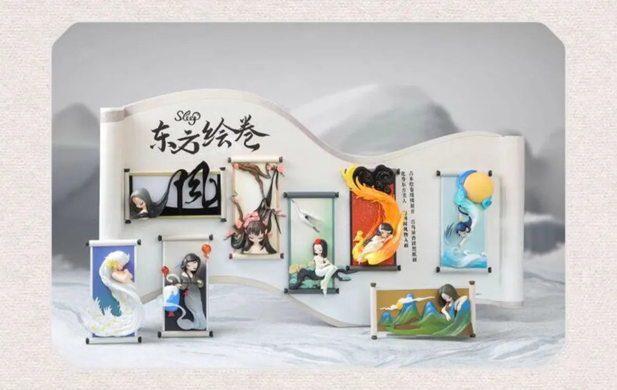 Sleep Oriental Scroll Blind Box