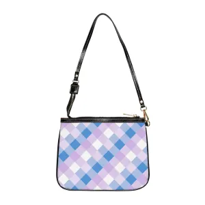 Small Shoulder Bag - Pastel Plaid