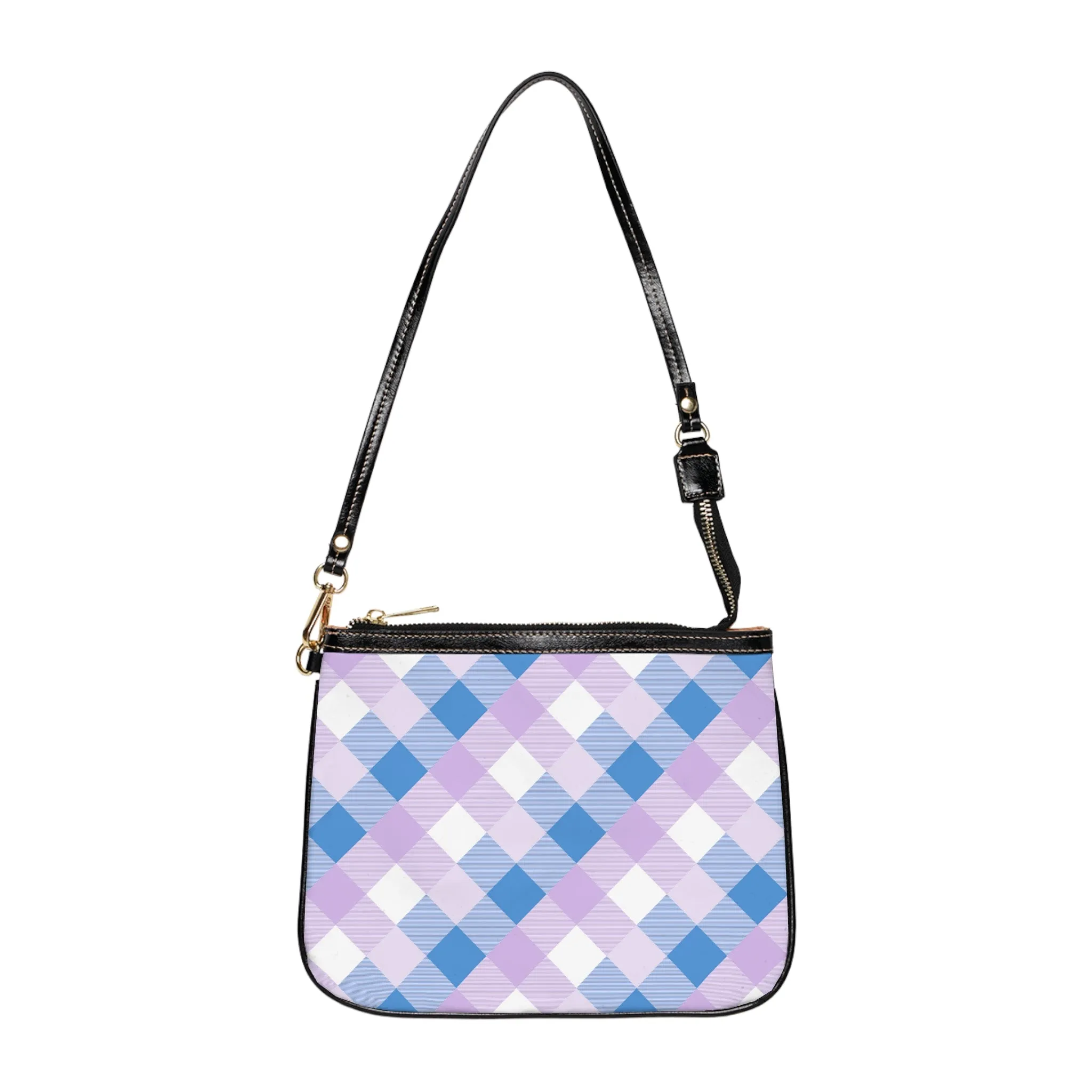 Small Shoulder Bag - Pastel Plaid