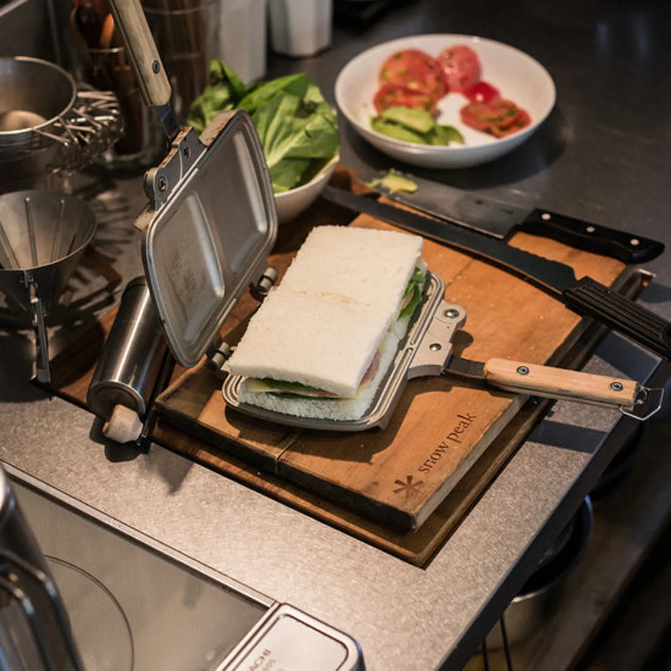 Snow Peak Toasted Sandwich Cooker Tramezzino