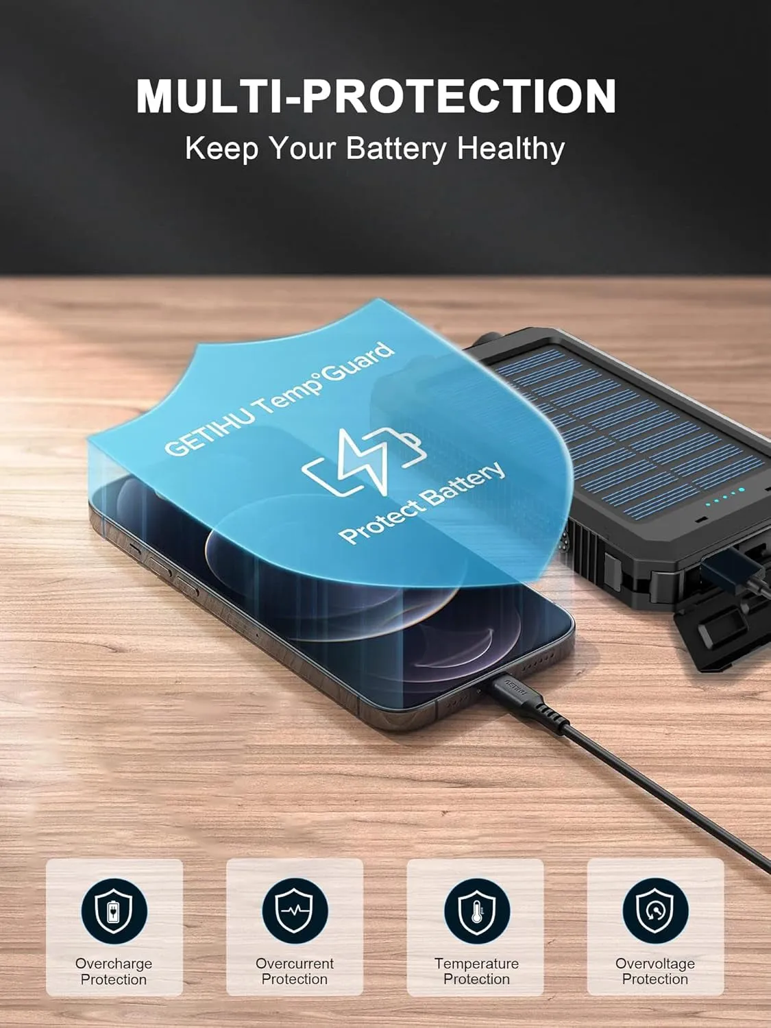 Solar Bank Power 38800mAh Best deal Free international delivery